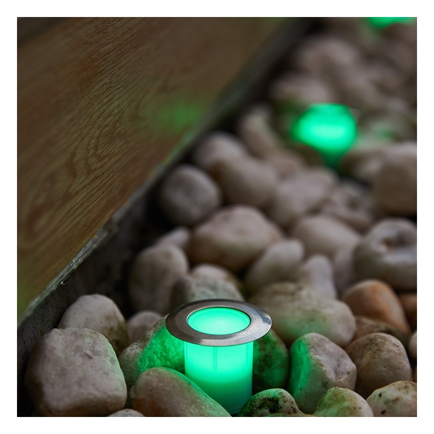 Immax NEO 07905L - LED RGB Regulējams saules gaismeklis ESTRELAS 8xLED/0,25W/5V IP65 Tuya 2200 mAh