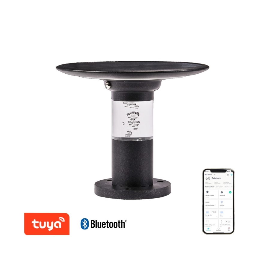 Immax NEO 07908L - LED RGB+CW/W Aptumšojama saules enerģijas lampa LED/2W/5V IP54 Tuya 4000 mAh
