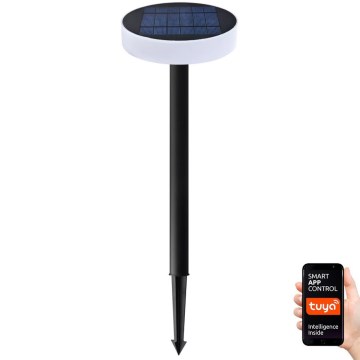Immax NEO 07910L - LED RGB regulējams saules gaismeklis ar sensoru NEO LITE LED/1W/5V apaļš IP54 Tuya 1300 mAh