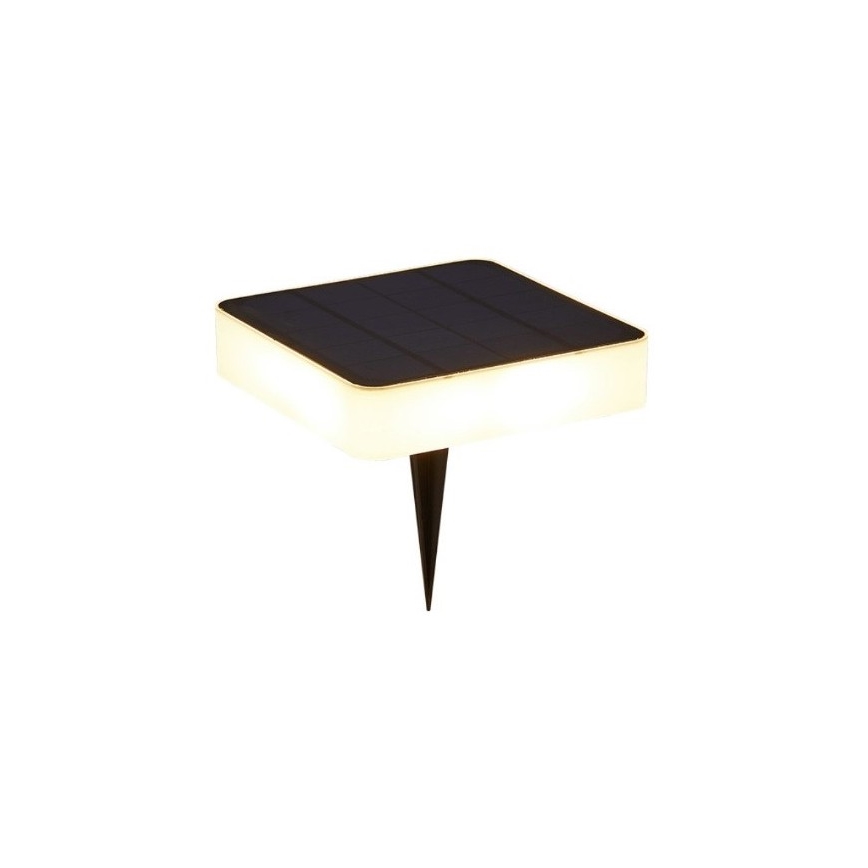 Immax NEO 07911L - LED RGB regulējams saules gaismeklis ar sensoru NEO LITE LED/1W/5V kvadrātveida IP54 Tuya 1300 mAh