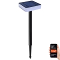 Immax NEO 07911L - LED RGB regulējams saules gaismeklis ar sensoru NEO LITE LED/1W/5V kvadrātveida IP54 Tuya 1300 mAh
