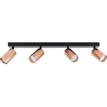 Immax NEO 08303L - Virziena gaismeklis PUNTO 4xGU10/9W/230V rozā zelts