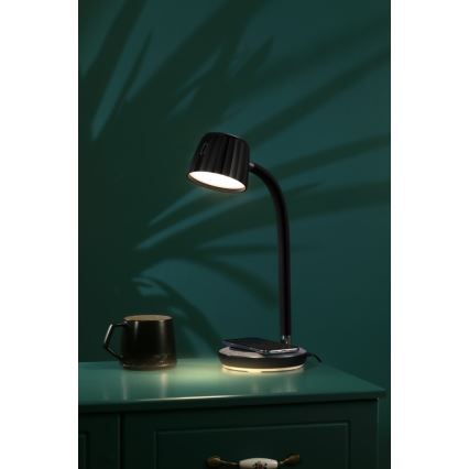 Immax NEO 08996L - LED Aptumšojama galda lampa ar bezvadu uzlādi PERLA LED/1,5W + LED/6W/230V 3800-4300K