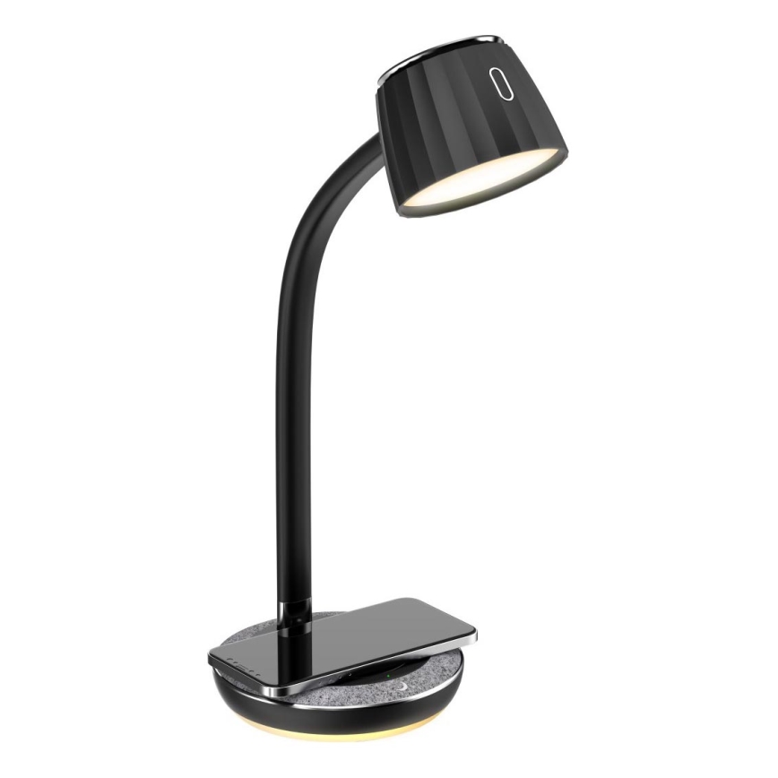 Immax NEO 08996L - LED Aptumšojama galda lampa ar bezvadu uzlādi PERLA LED/1,5W + LED/6W/230V 3800-4300K