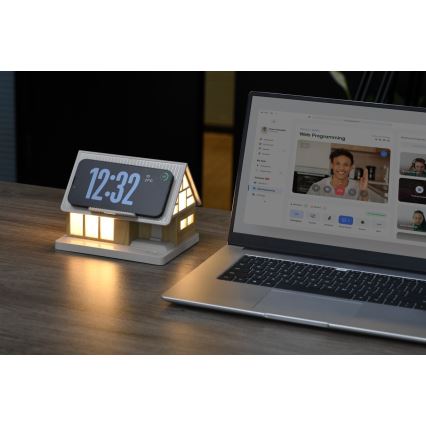 Immax NEO 09108L - LED galda lampa ar bezvadu uzlādi DREAM HOME LED/2W/230V