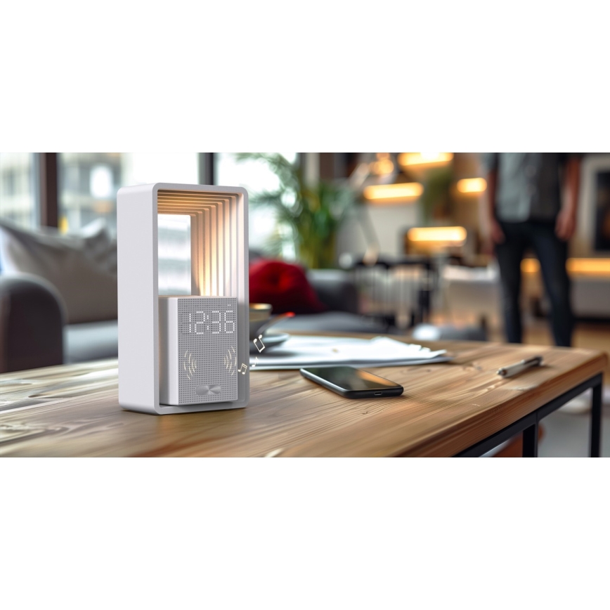 Immax NEO 09113L - LED galda lampa ar modinātāju un uzlādi CALM LED/3,5W/5V