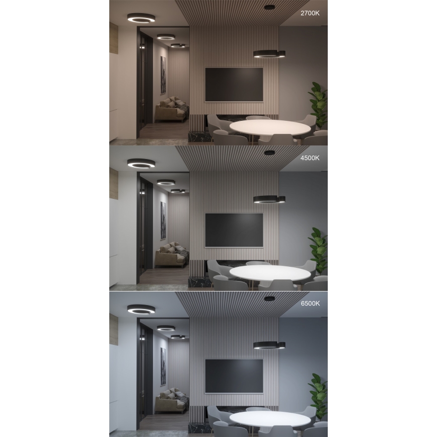 Immax NEO 7133 - LED SMART Aptumšojama grietsu lampa CÉČKO LED/52W/230V + tālvadības pults 60 cm Tuya ZigBee