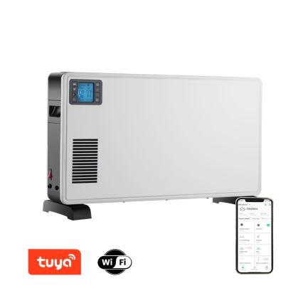 Immax NEO 07760L - Elektriskais konvektora sildītājs 1000/1300/2300W LCD/taimeris/TURBO/termostats Wi-Fi Tuya + TP