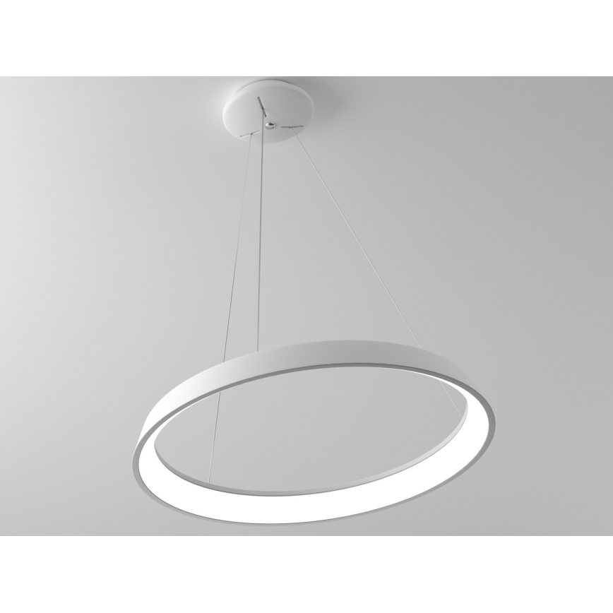 Immax NEO - LED Aptumšojama lustra uz auklas LIMITADO LED/39W/230V 60 cm balta Tuya
