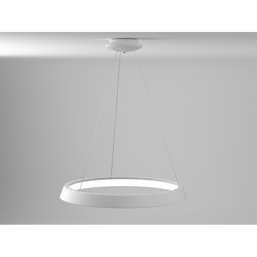 Immax NEO - LED Aptumšojama lustra uz auklas LIMITADO LED/39W/230V 60 cm balta Tuya