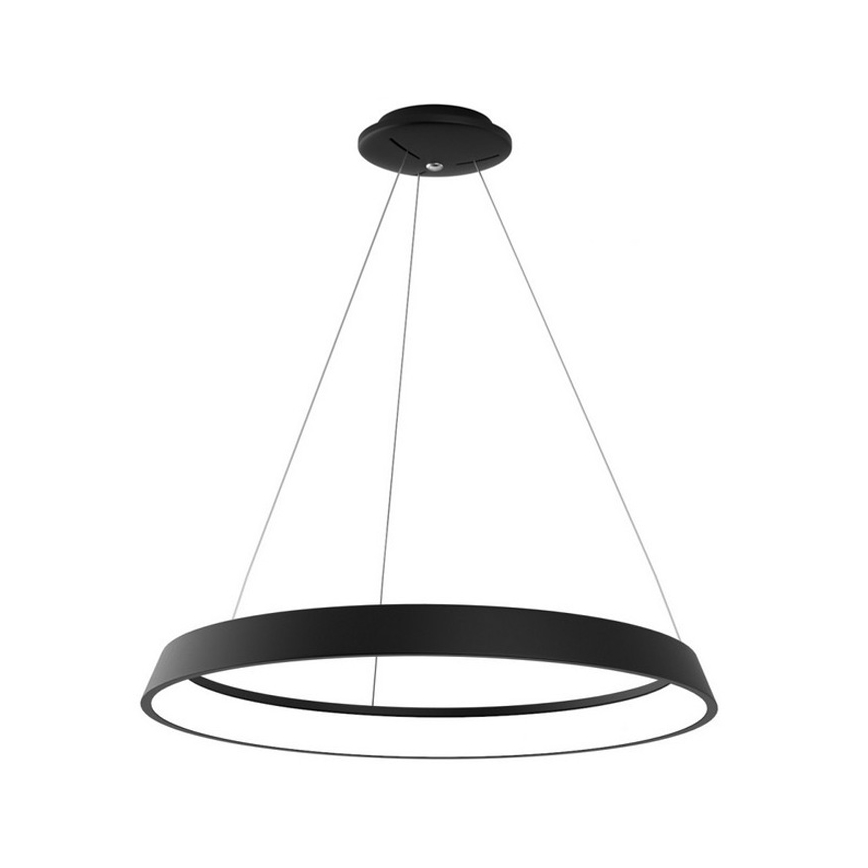 Immax NEO - LED Aptumšojama lustra uz auklas LIMITADO LED/48W/230V 80 cm melna Tuya