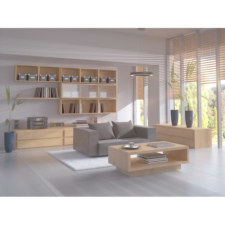 Immax NEO - LED Aptumšojama lustra uz auklas PASTEL LED/52W/230V 60 cm balta Tuya