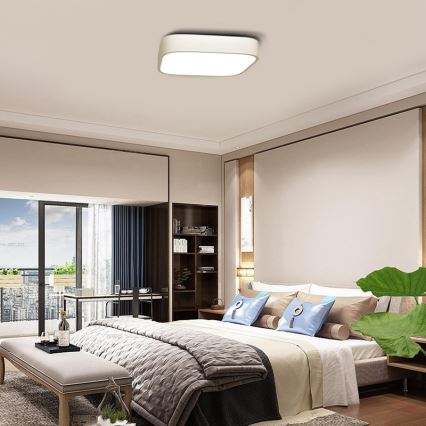 Immax NEO - LED Griestu gaismeklis ar tālvadības pulti RECUADRO LED/56W/230V Tuya