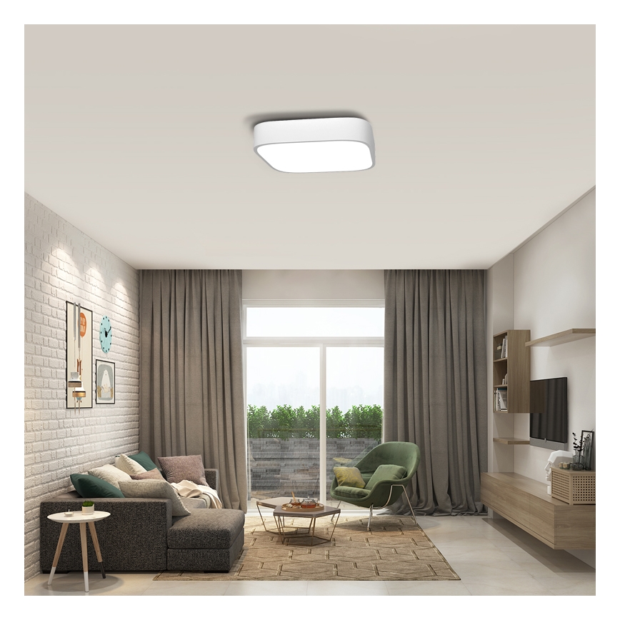 Immax NEO - LED Griestu gaismeklis ar tālvadības pulti RECUADRO LED/56W/230V Tuya