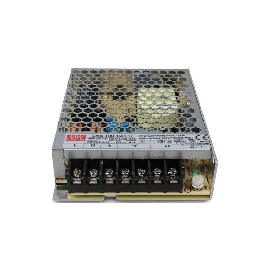 Industriālais avots 100W/12V/230V