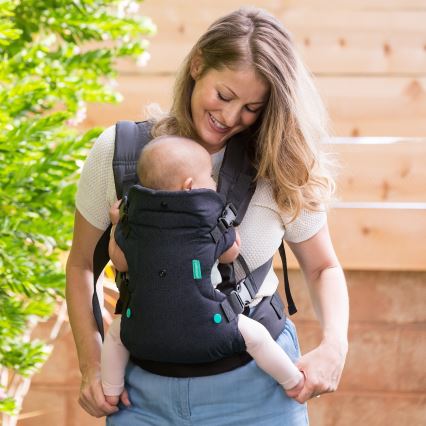 Infantino - Bērnu ergosoma FLIP ADVANCED 4in1, melna