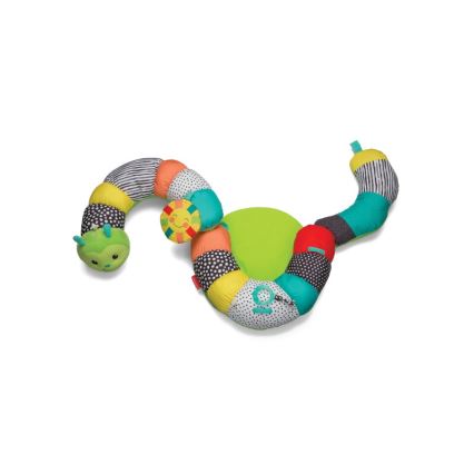 Infantino - Bērnu vēderiņa laika spilvens 2in1 kāpurs