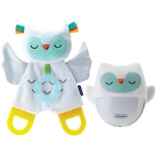 Infantino - Nakts lampiņa ar mirdzošu rotaļlietu Owl
