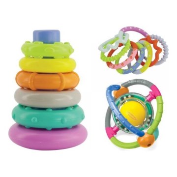 Infantino - Rotaļlietu komplekts BOX OF CHEER
