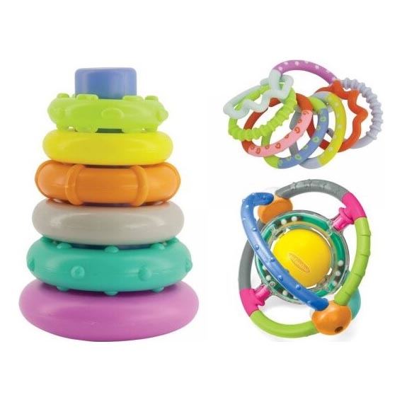 Infantino - Rotaļlietu komplekts BOX OF CHEER
