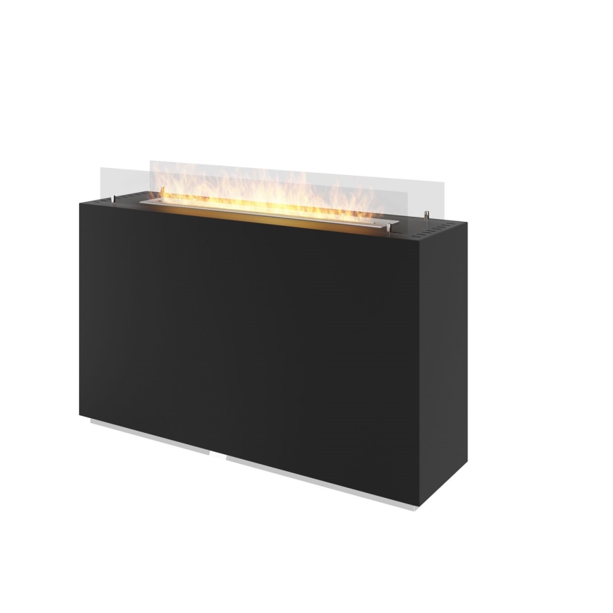InFire - BIO Kamīns 110x65 cm 3,5kW melna
