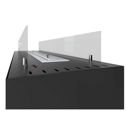 InFire - BIO Kamīns 110x65 cm 3,5kW melna