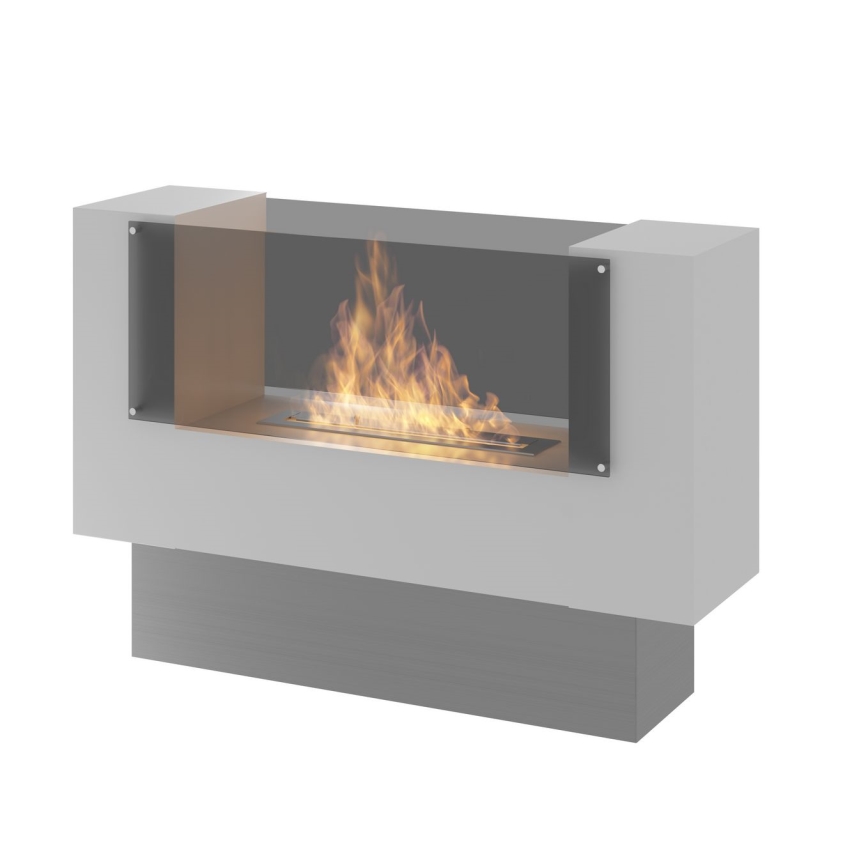 InFire - BIO kamīns 110x75 cm 3kW divpusējs
