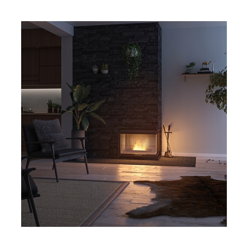 InFire - BIO Kamīns 8x50 cm 3kW melna