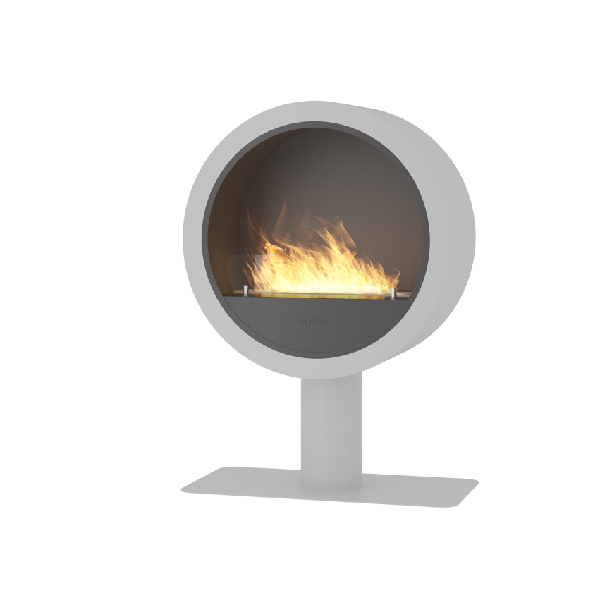 InFire - BIO kamīns d. 72,5 cm 3kW balts