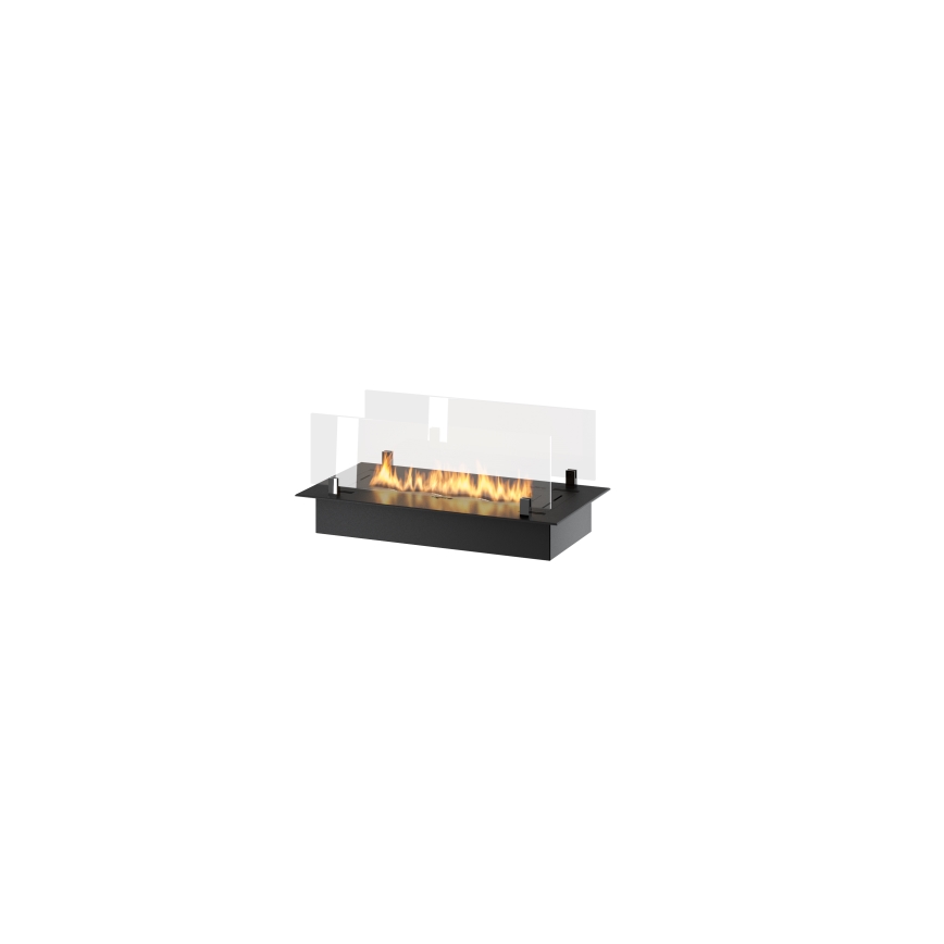 InFire - Iebūvējams BIO kamīns 8,5x60 cm 3,5kW melna
