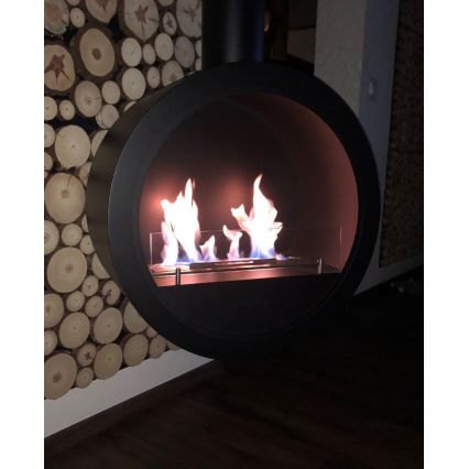 InFire - Piekarams BIO kamīns d. 70 cm 3kW melns