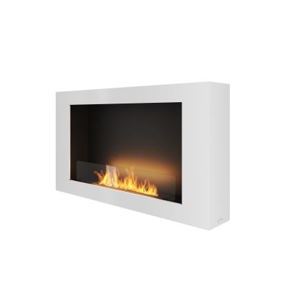 InFire - Sienas BIO kamīns 100x56 cm 3kW balts