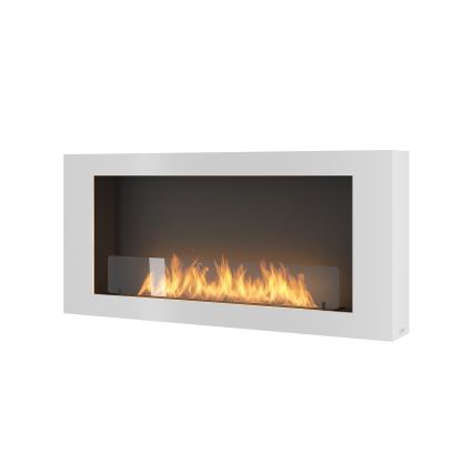 InFire - Sienas BIO kamīns 120x56 cm 3kW balts