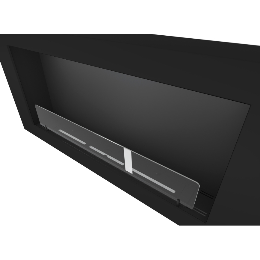 InFire - Sienas BIO kamīns 120x56 cm 3kW melns