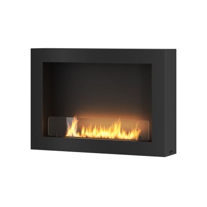 InFire - Sienas BIO kamīns 80x56 cm 3kW melns