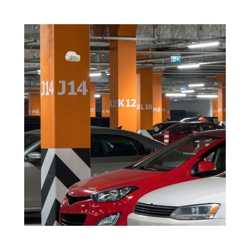 Infrasarkanais āra kustību sensors 180° 230V IP65 balta