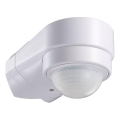 Infrasarkanais āra kustību sensors 240° 600W/230V IP65 balta