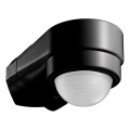 Infrasarkanais āra kustību sensors 240° 600W/230V IP65 melna