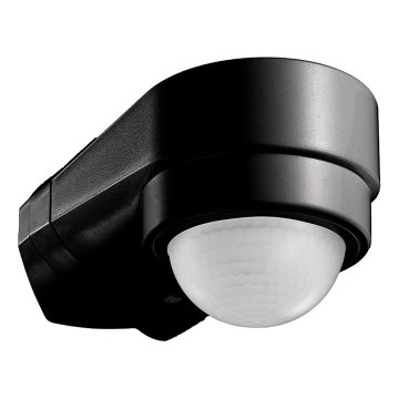 Infrasarkanais āra kustību sensors 240° 600W/230V IP65 melna