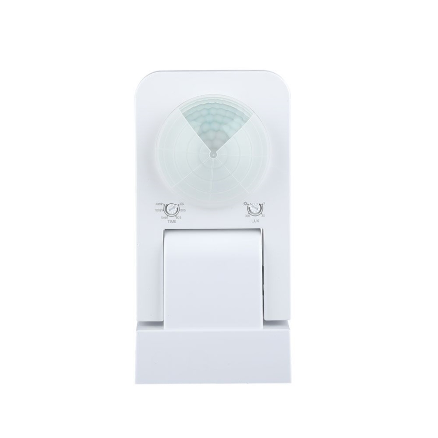 Infrasarkanais āra kustību sensors 360° 1000W/230V IP65 balta