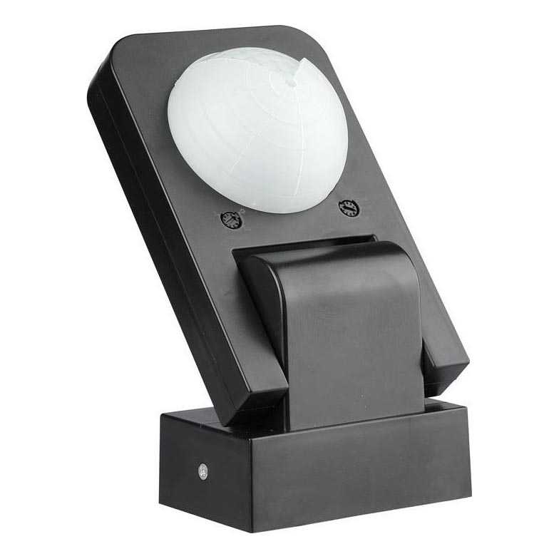 Infrasarkanais āra kustību sensors 360° 1000W/230V IP65 melna