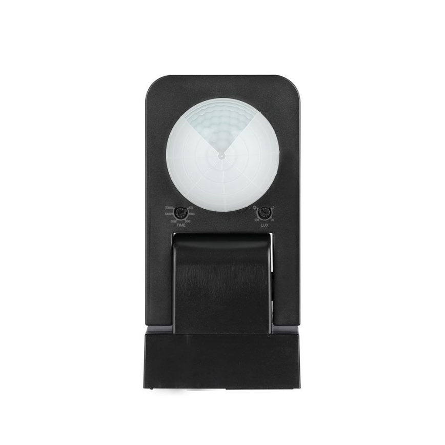 Infrasarkanais āra kustību sensors 360° 1000W/230V IP65 melna