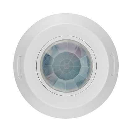 Infrasarkanais kustību sensors 360° 200W/230V balta