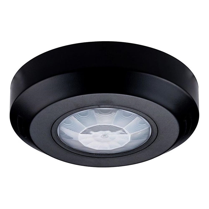 Infrasarkanais kustību sensors 360° 200W/230V melna