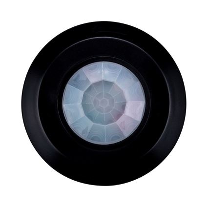 Infrasarkanais kustību sensors 360° 200W/230V melna