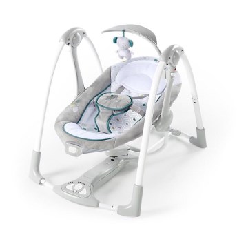 Ingenuity - Bērnu kūstīgas šūpoles ar mūziku 2in1 NASH 4xLR20