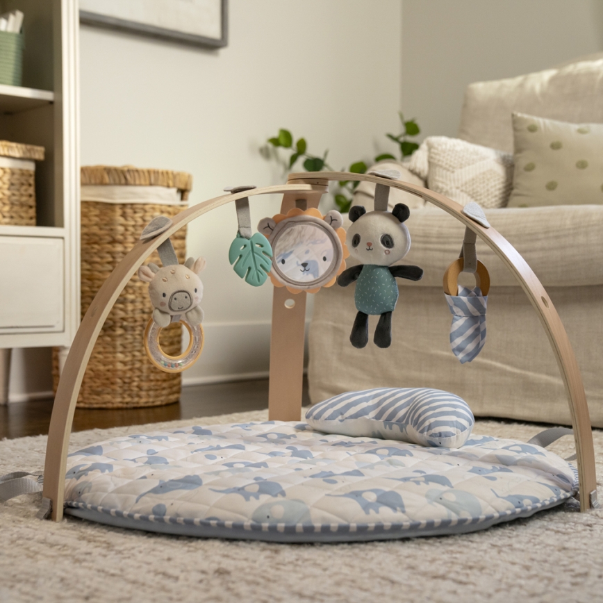 Ingenuity - Bērnu rotaļu paklājs ELEPHANT MARCH