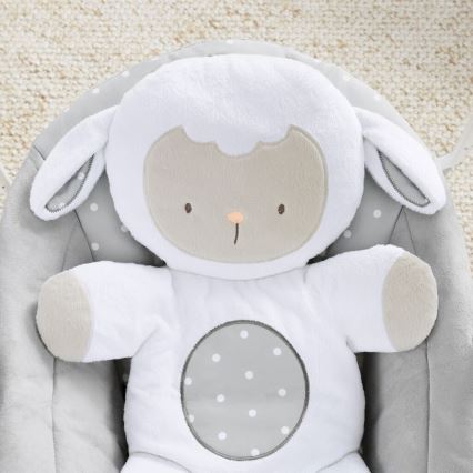 Ingenuity - Bērnu šūpoles ar mūziku CUDDLE LAMB 4xLR14