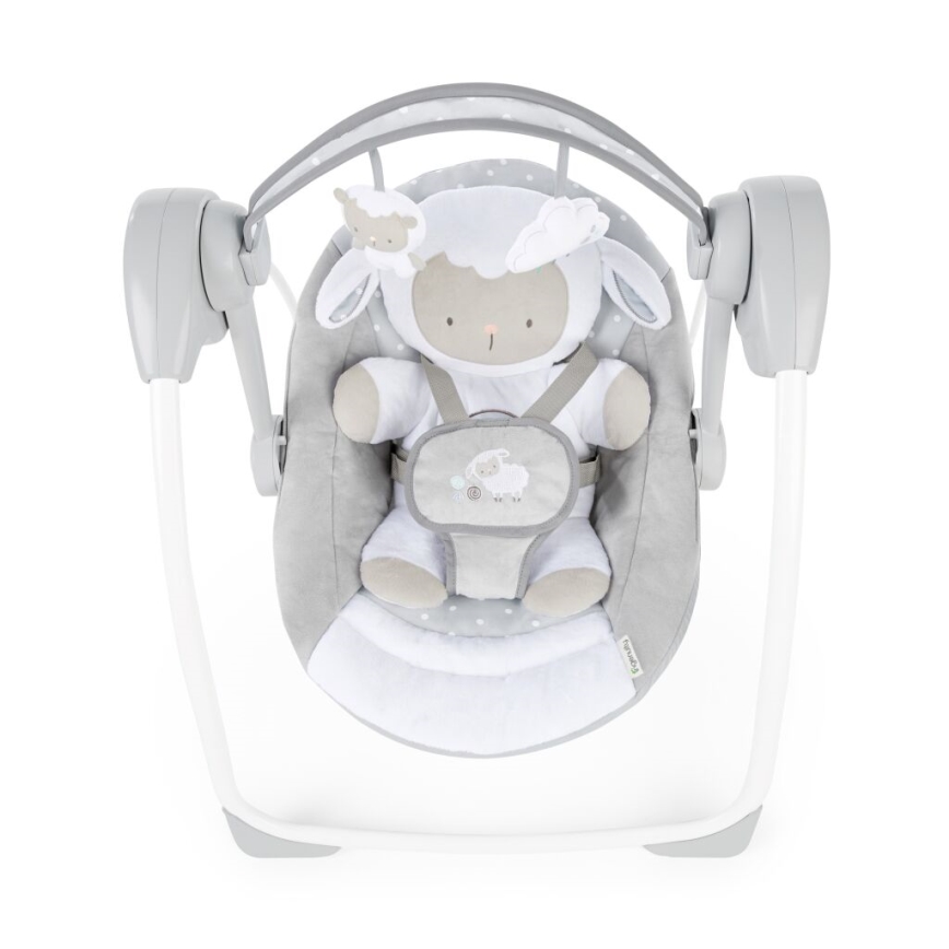 Ingenuity - Bērnu šūpoles ar mūziku CUDDLE LAMB 4xLR14
