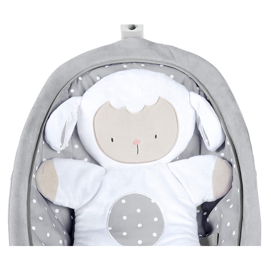 Ingenuity - Bērnu šūpuļkrēsls ar mūziku CUDDLE LAMB